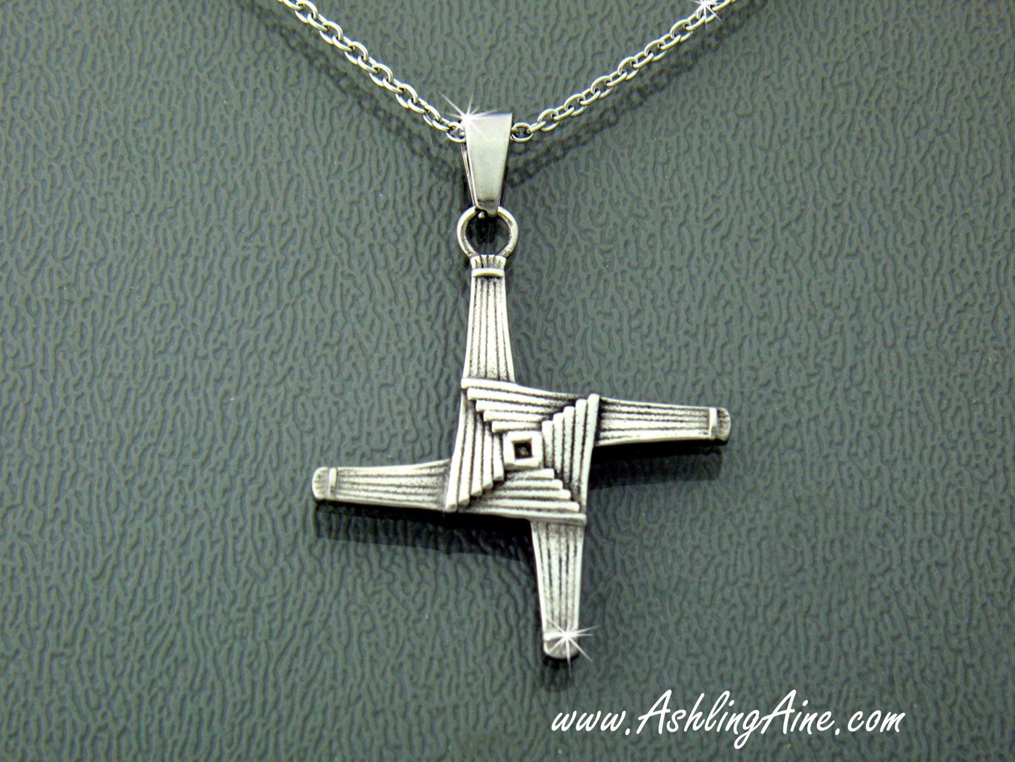 St. Brigid's Cross with Cubic Zirconia | Irish Jewellery Online – Eva  Victoria